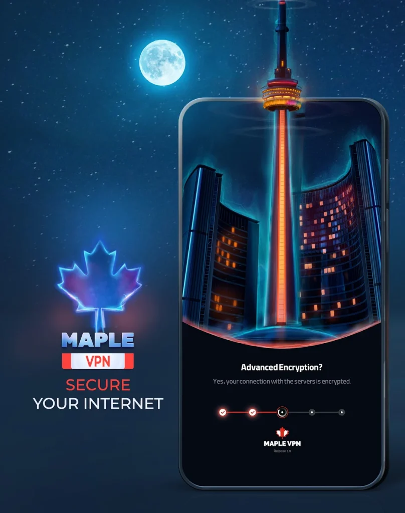 فیلتر شکن جدید افرا وی پی ان Maple VPN