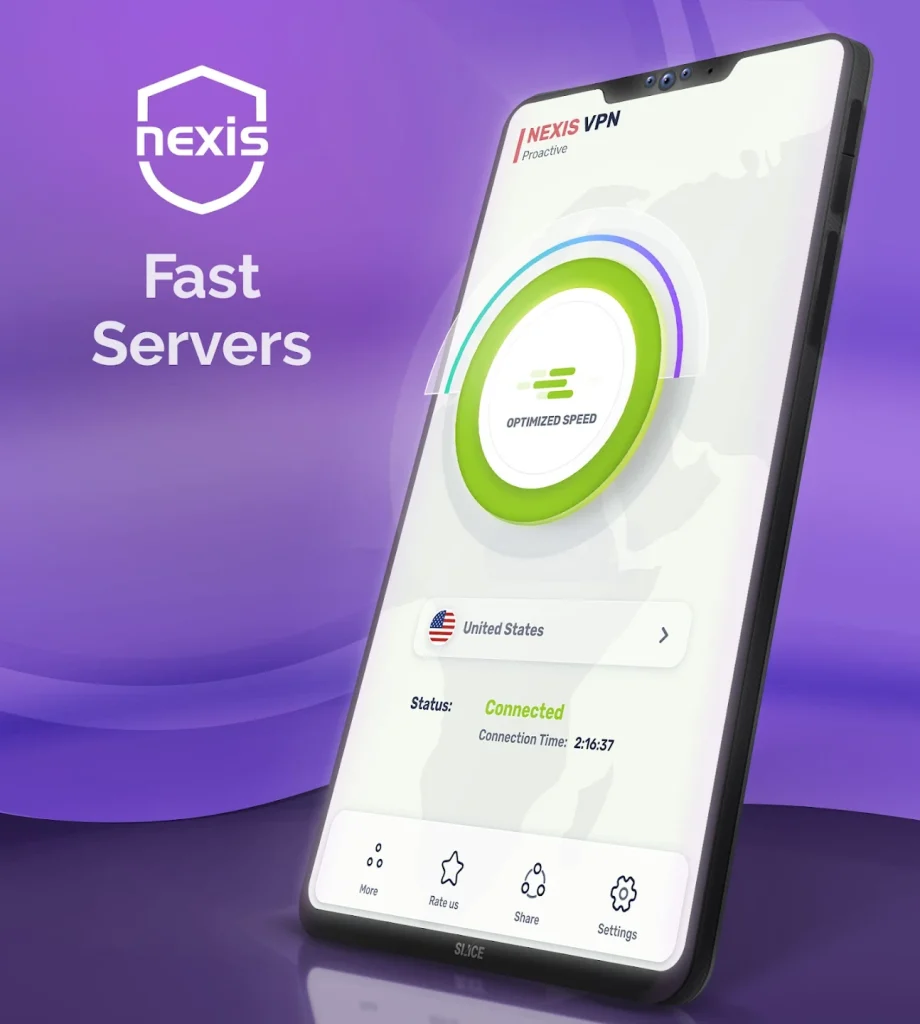 بهترین فیلتر شکن برای یوتیوب رایگان Nexis VPN