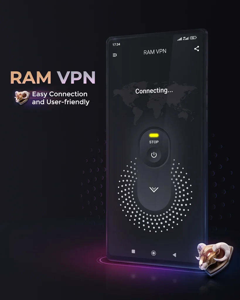 دانلود وی پی ان سرور امریکا Ram VPN