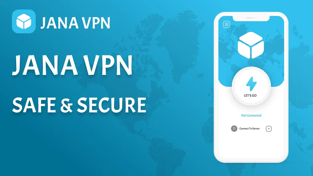 نصب فیلتر شکن قوی از گوگل رایگان از بازار JANA VPN