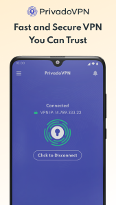 دانلود فیلتر شکن بدون ثبت نام Privado VPN