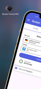 راکت تونل وی پی ان Rocket Tunnel Vpn ایمن و قابل استفاده