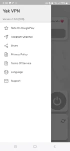 دسترسی به وی پی ان ایران نسخه موبایل Yak VPN