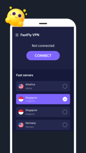 ورود آسان به اپلیکیشن FastFly VPN در هوآوی قدیمی