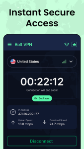 وی‌پی‌ان ایران برای تمامی نت ها Bolt VPN نسخه جدید 2025