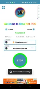 تونل وی پی ان ببر Ursa Net PRO بهینه شده برای Telegram