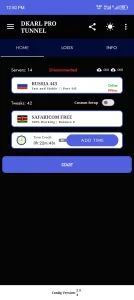 برنامه وی پی ان فعال DKARL TUNNEL VPN